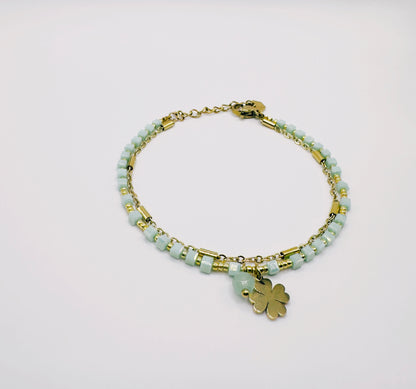 Bracelet TREFLES D'OR