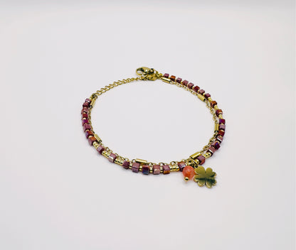 Bracelet TREFLES D'OR